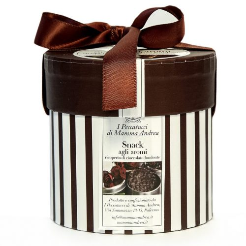 SNACK AGLI AROMI RICOPERTO - COFANETTO RIGATO