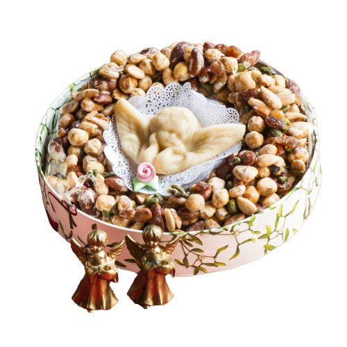 CROCCANTE CON ANGELO DI PASTA REALE - TONDA 22
